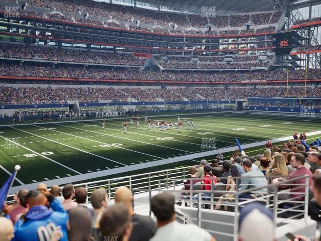 AT&T Stadium - Section C 139 Seat View