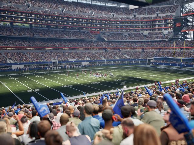 AT&T Stadium - Section C 139 Seat View