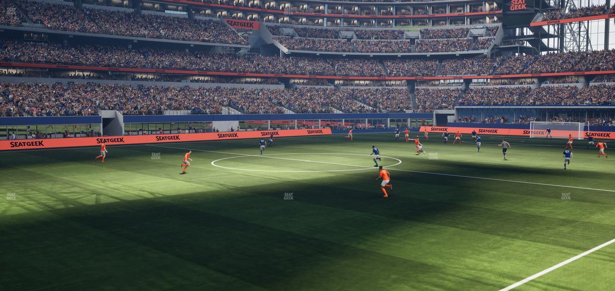 AT&T Stadium - Section C 139 Seat View