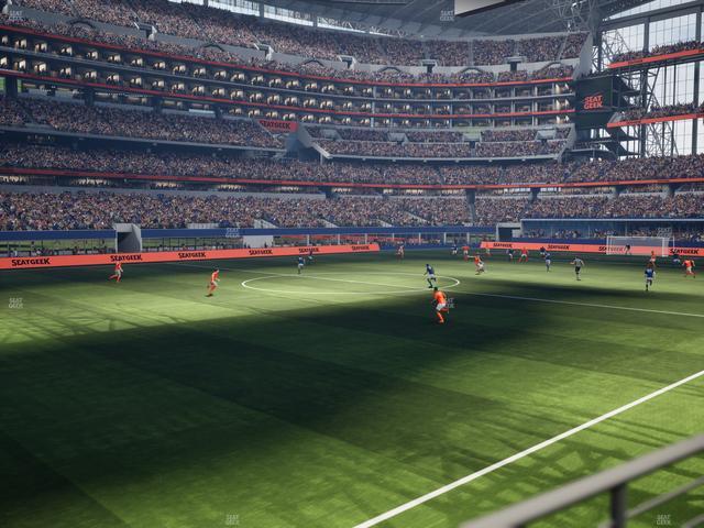 AT&T Stadium - Section C 139 Seat View