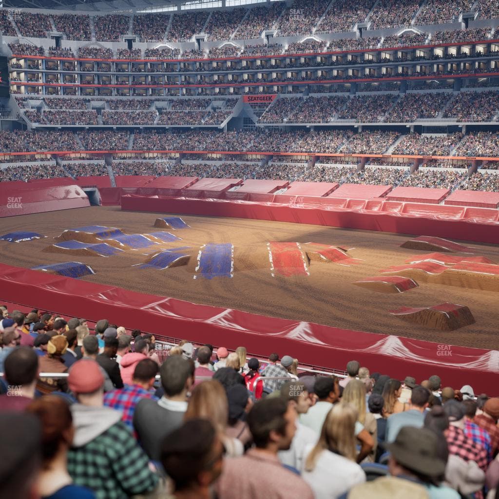 AT&T Stadium - Section C 206 Seat View