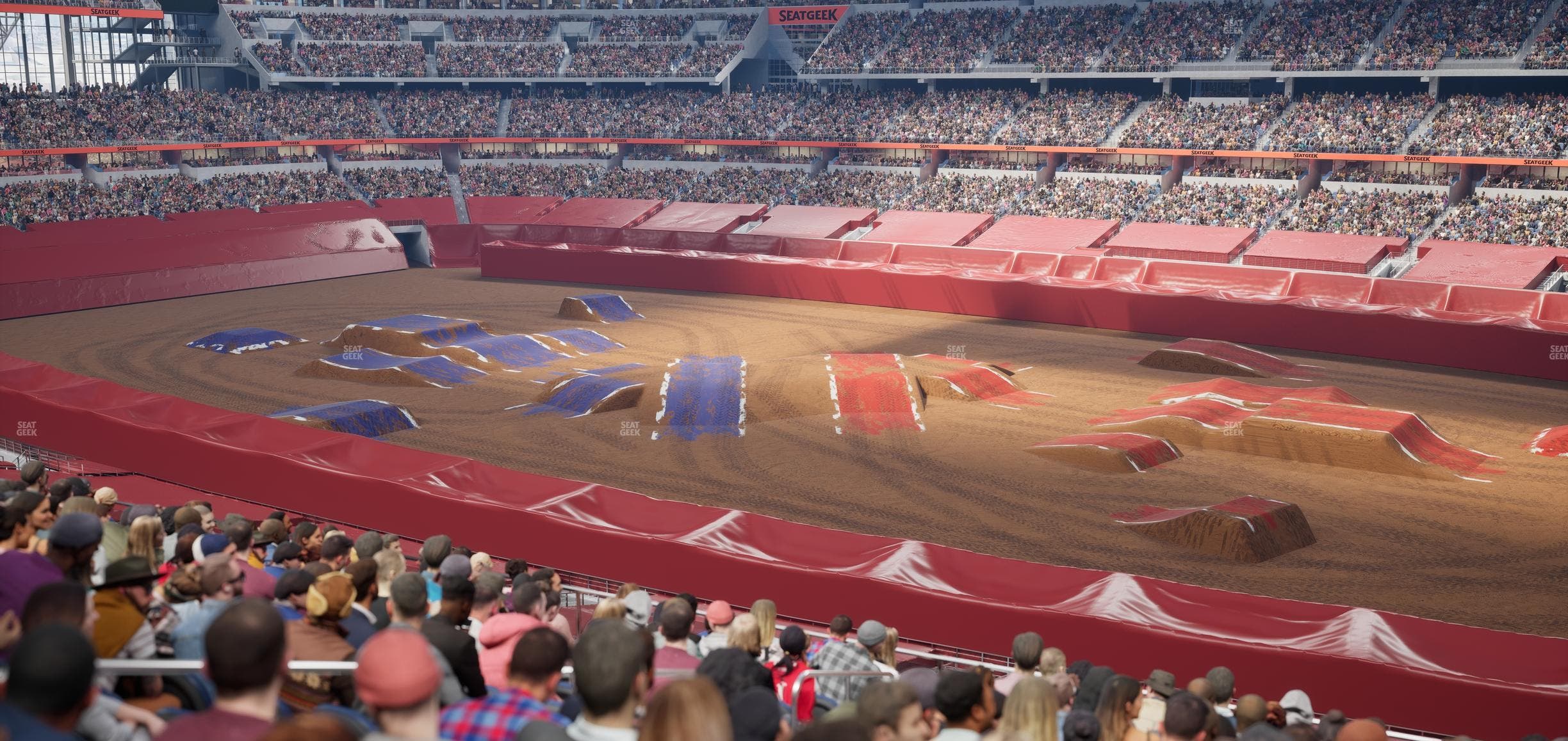 AT&T Stadium - Section C 206 Seat View