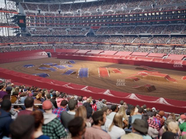 AT&T Stadium - Section C 206 Seat View