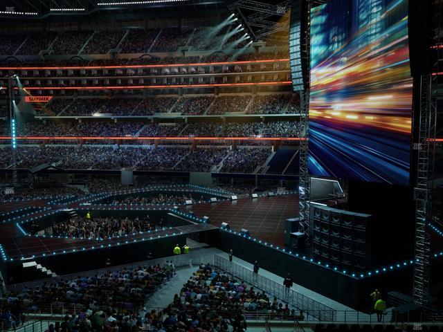 AT&T Stadium - Section C 206 Seat View