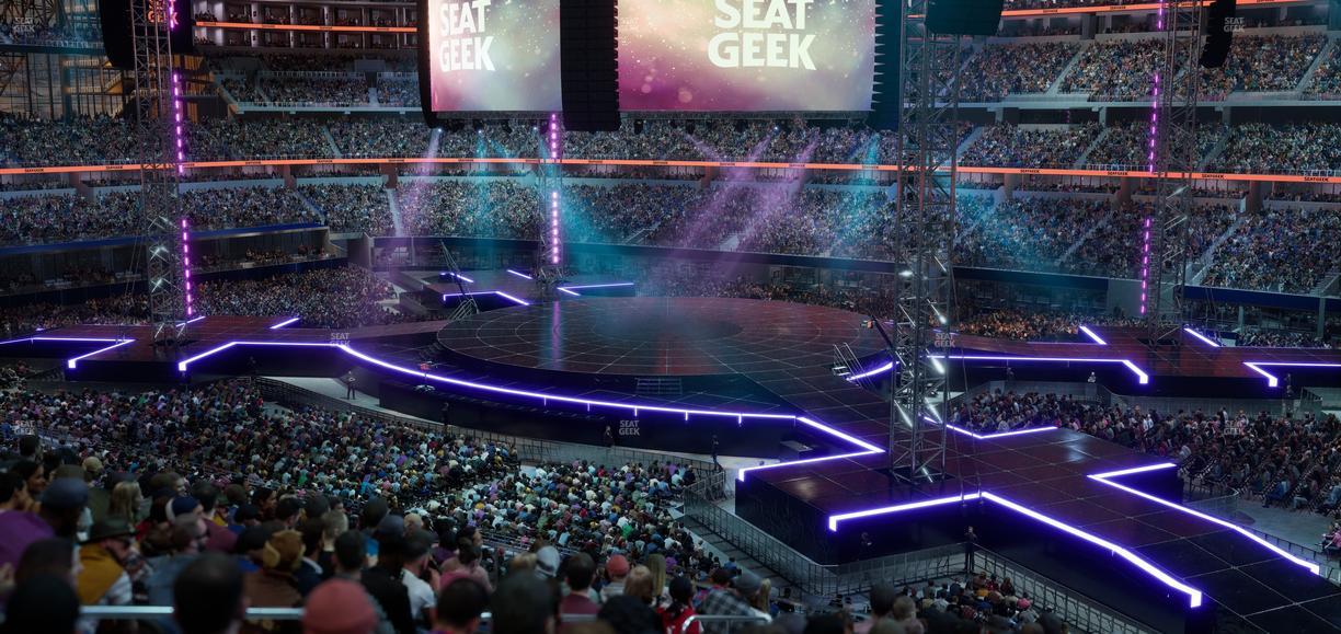 AT&T Stadium - Section C 206 Seat View