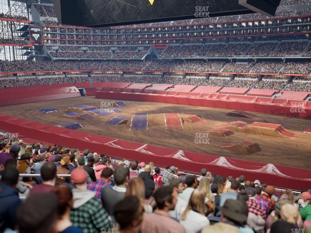 AT&T Stadium - Section C 206 Seat View AT&T Stadium - Section C 206 Seat View