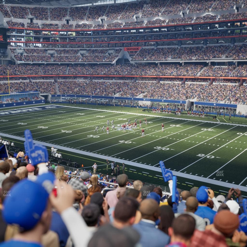 AT&T Stadium - Section C 206 Seat View