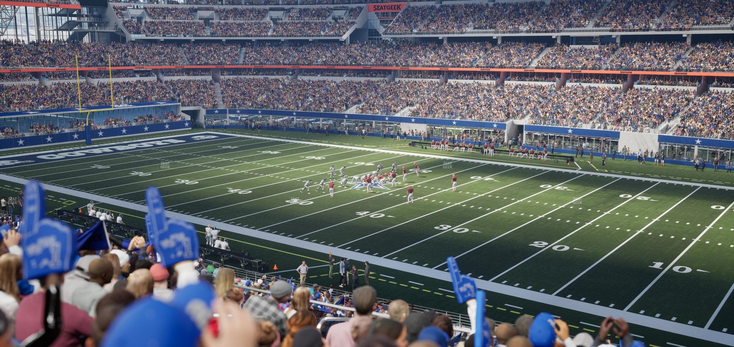 AT&T Stadium - Section C 206 Seat View