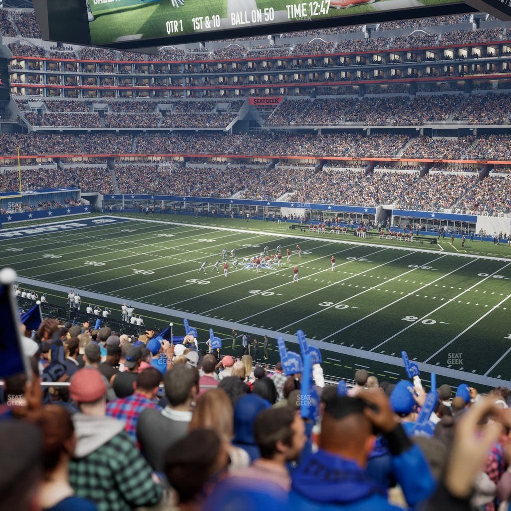 AT&T Stadium - Section C 206 Seat View