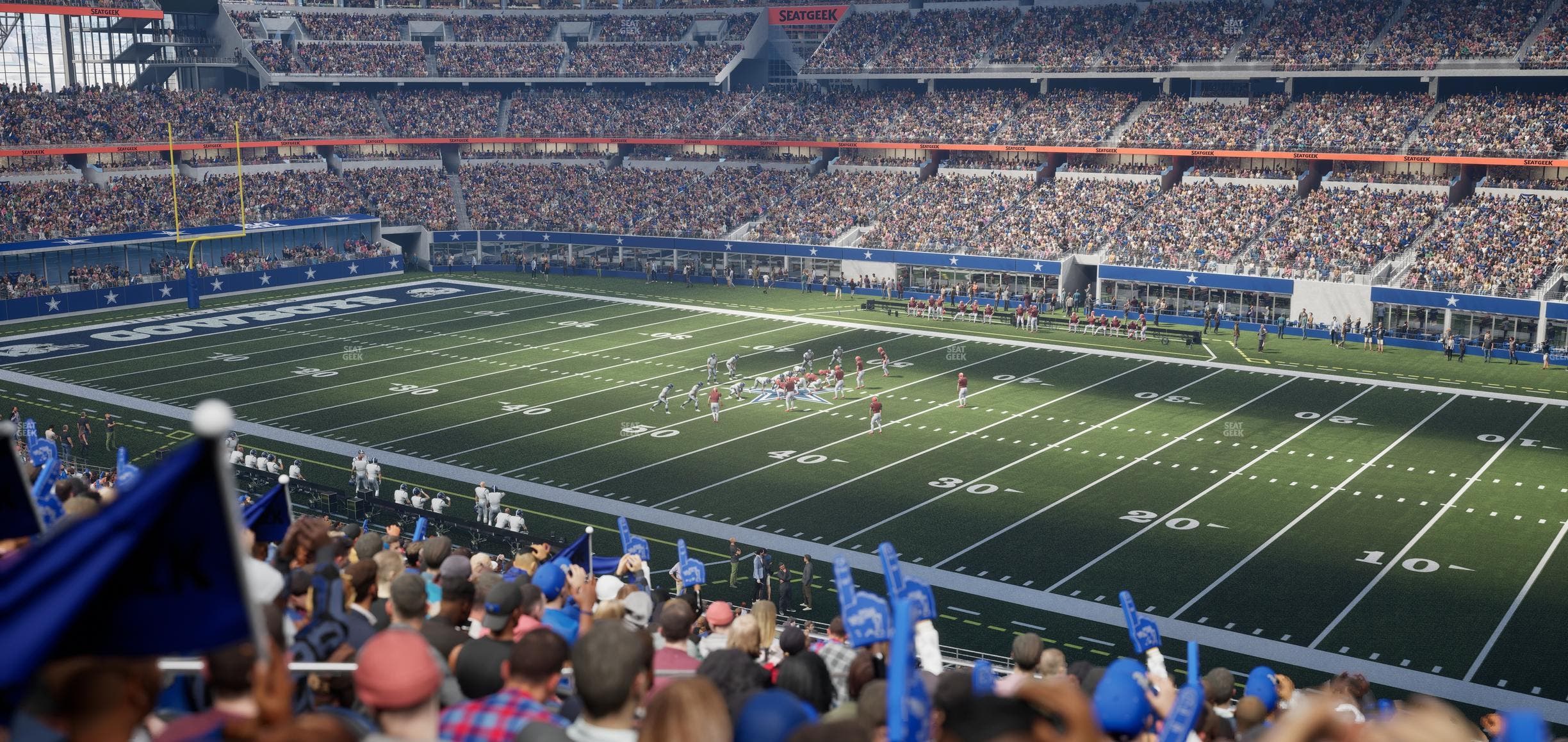 AT&T Stadium - Section C 206 Seat View