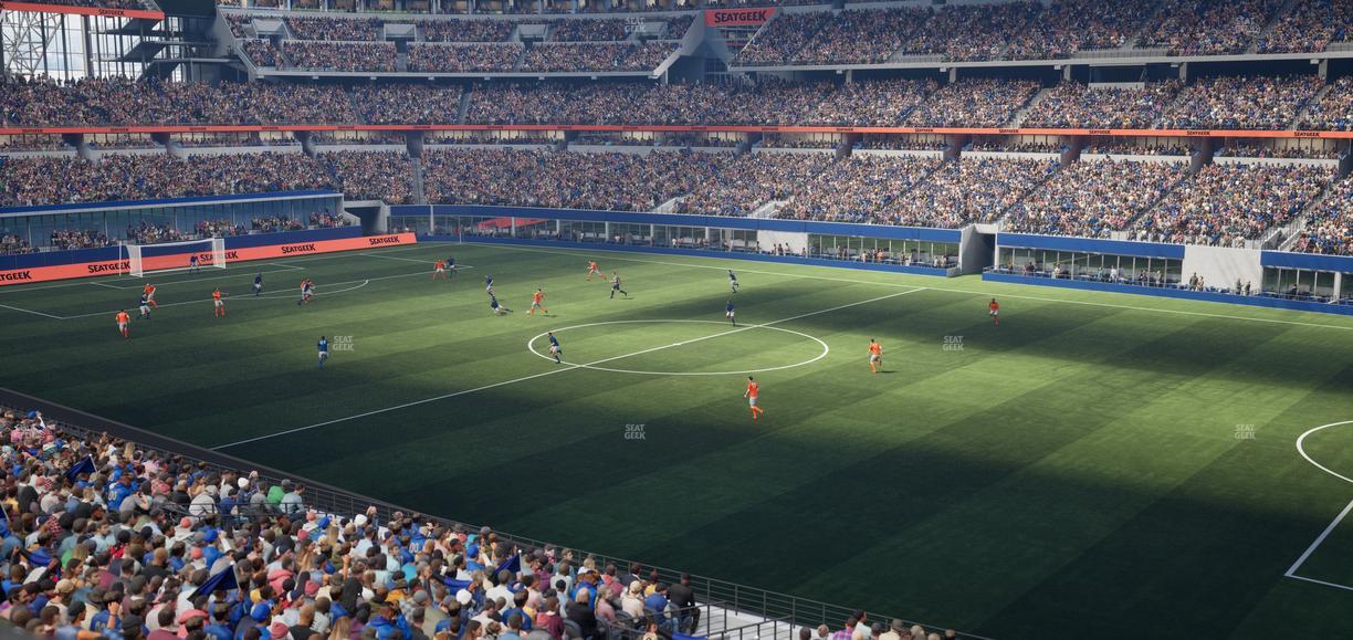 AT&T Stadium - Section C 206 Seat View