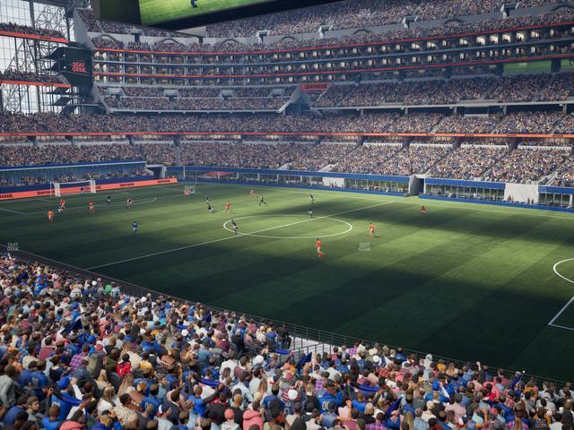 AT&T Stadium - Section C 206 Seat View