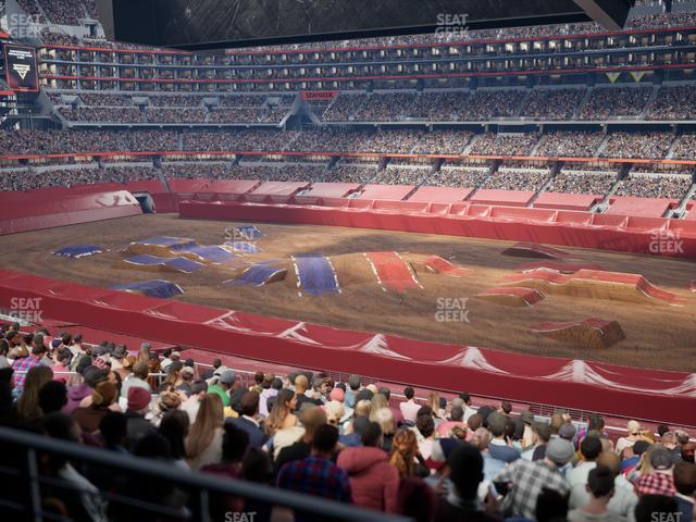 AT&T Stadium - Section C 207 Seat View AT&T Stadium - Section C 207 Seat View