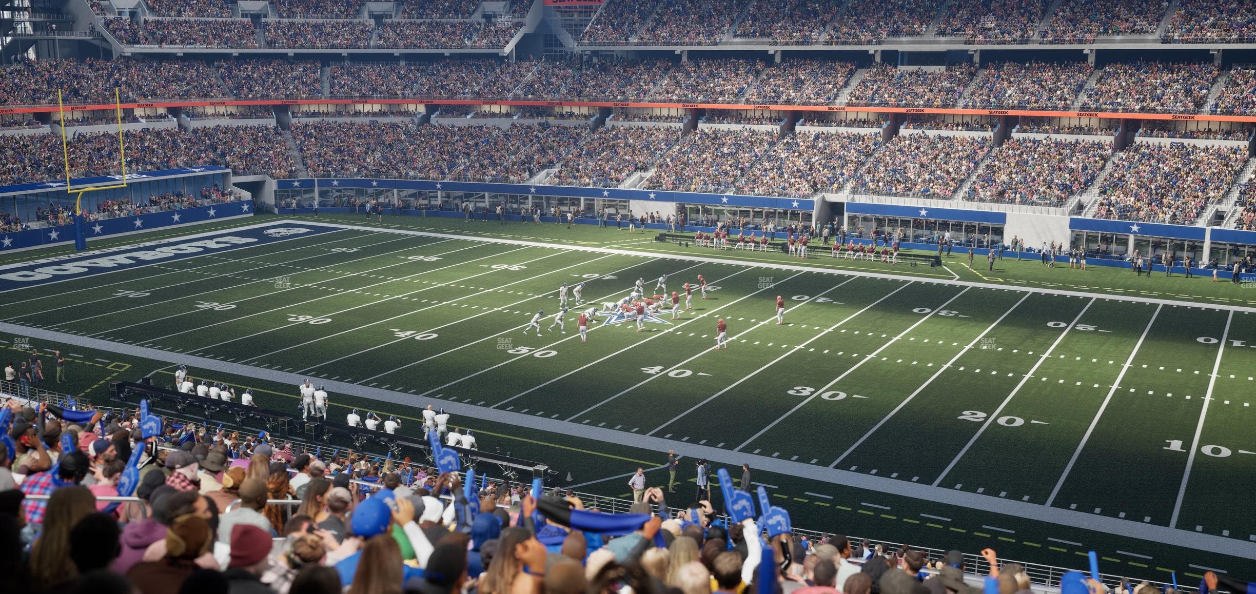 AT&T Stadium - Section C 207 Seat View