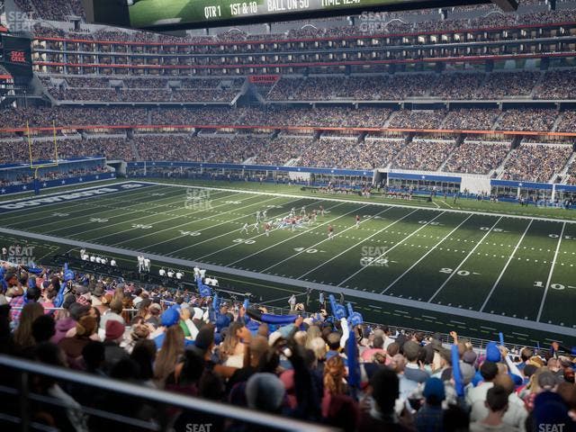 AT&T Stadium - Section C 207 Seat View