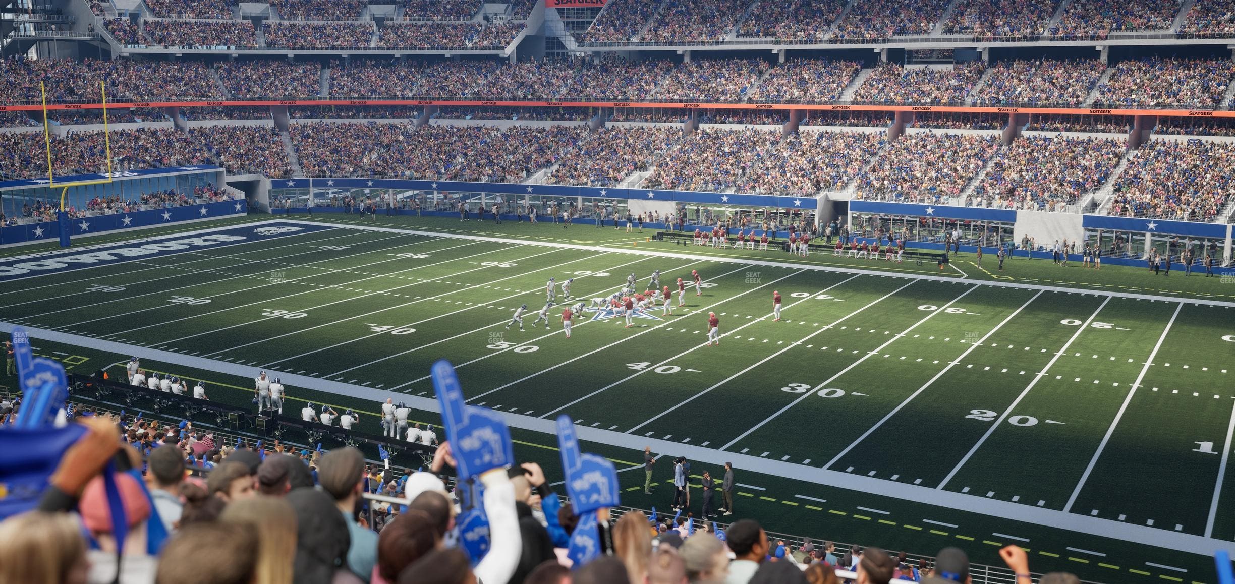 AT&T Stadium - Section C 207 Seat View