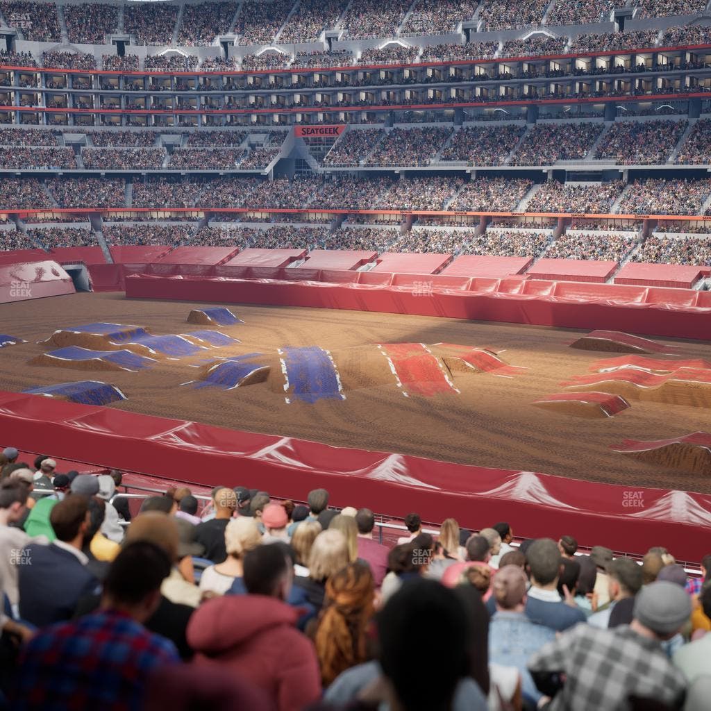 AT&T Stadium - Section C 207 Seat View