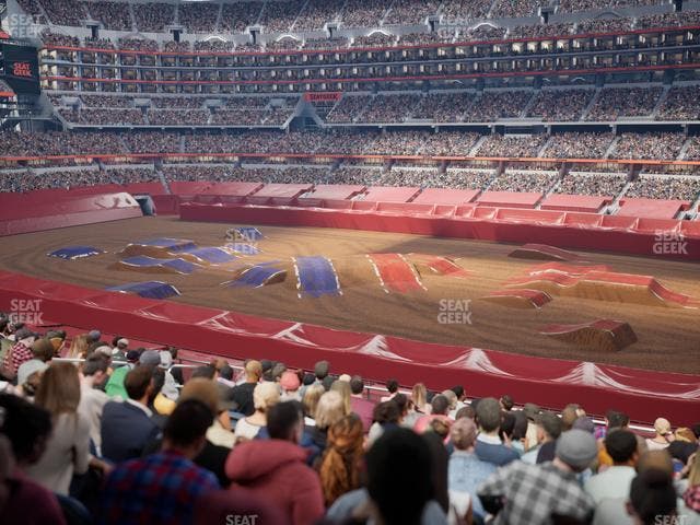 AT&T Stadium - Section C 207 Seat View