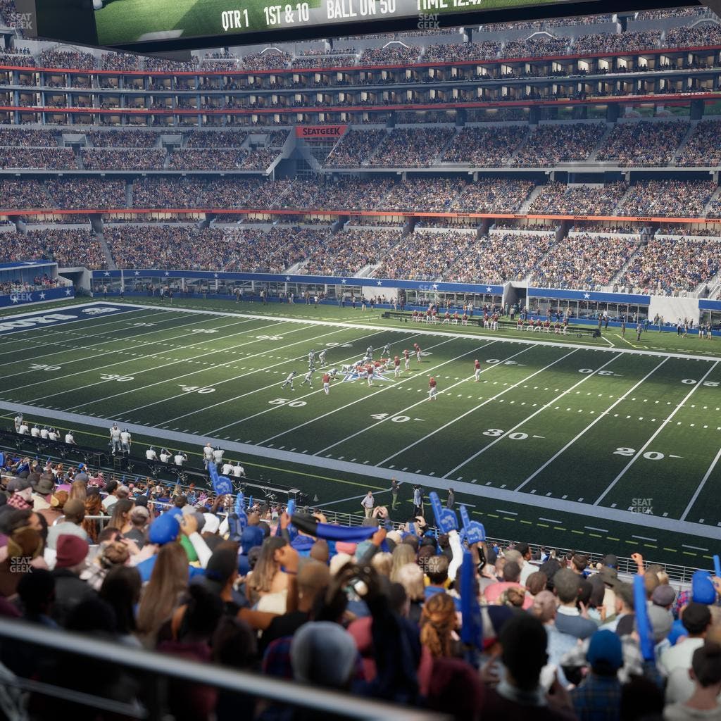AT&T Stadium - Section C 207 Seat View