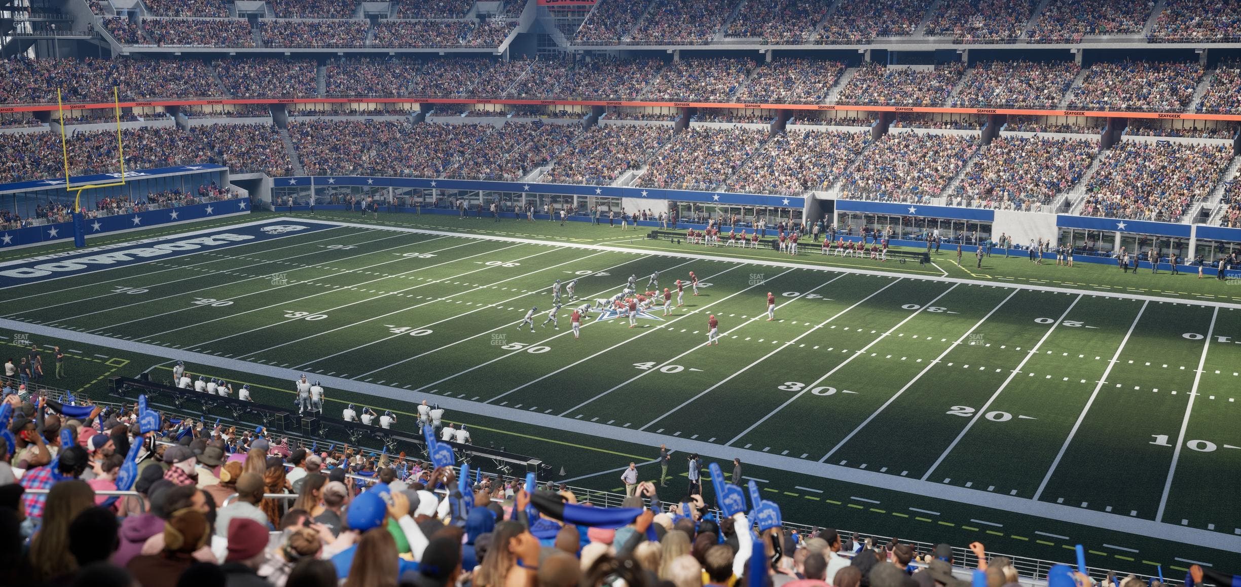 AT&T Stadium - Section C 207 Seat View