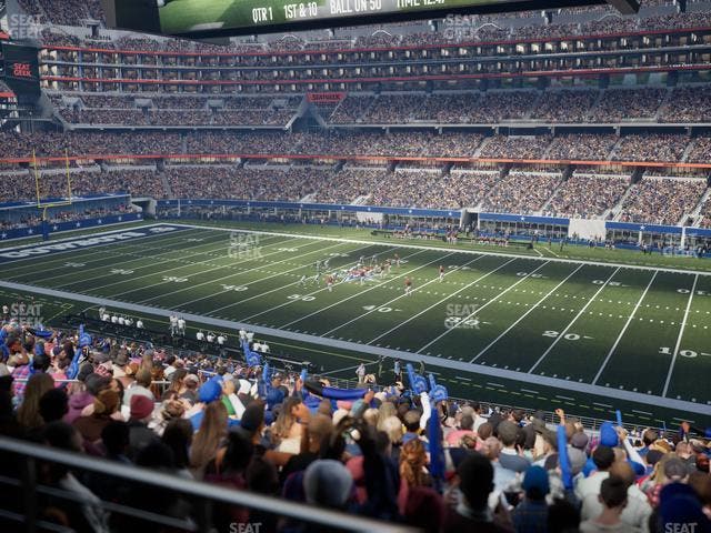 AT&T Stadium - Section C 207 Seat View AT&T Stadium - Section C 207 Seat View