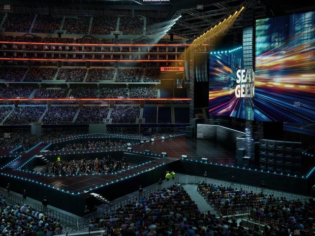 AT&T Stadium - Section C 208 Seat View