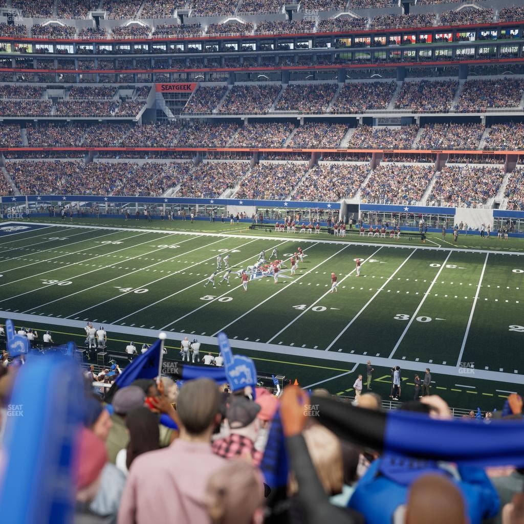 AT&T Stadium - Section C 208 Seat View
