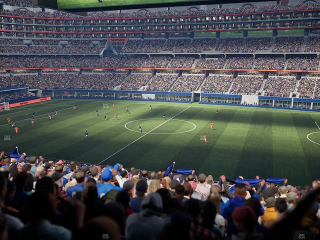 AT&T Stadium - Section C 208 Seat View