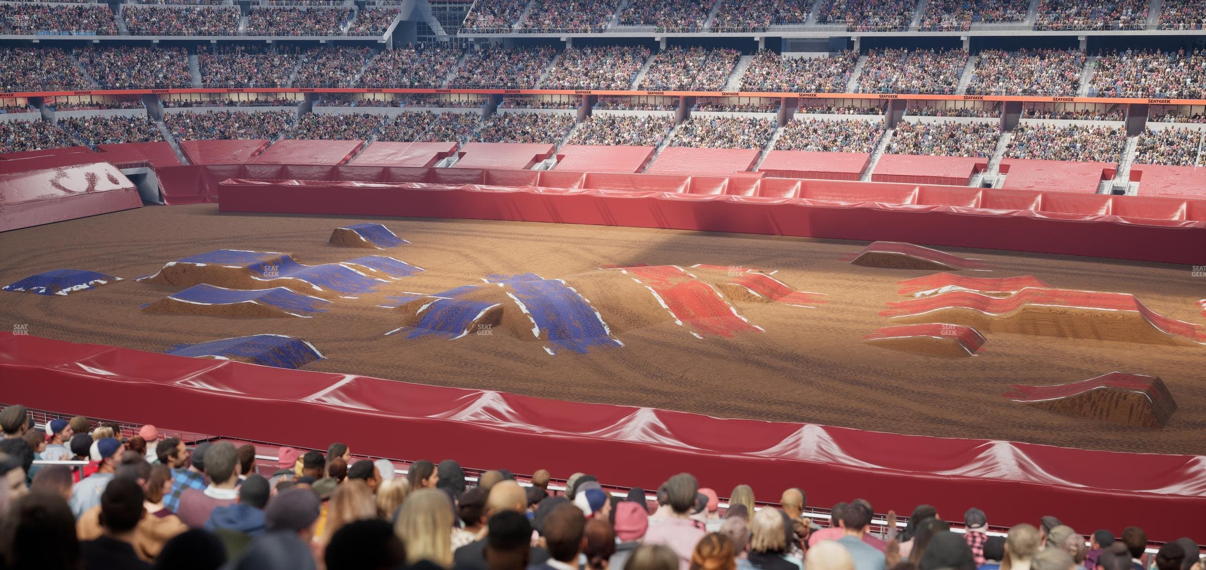AT&T Stadium - Section C 208 Seat View