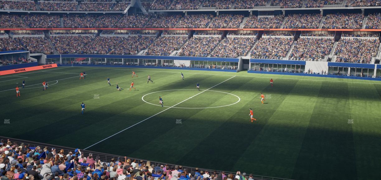 AT&T Stadium - Section C 208 Seat View