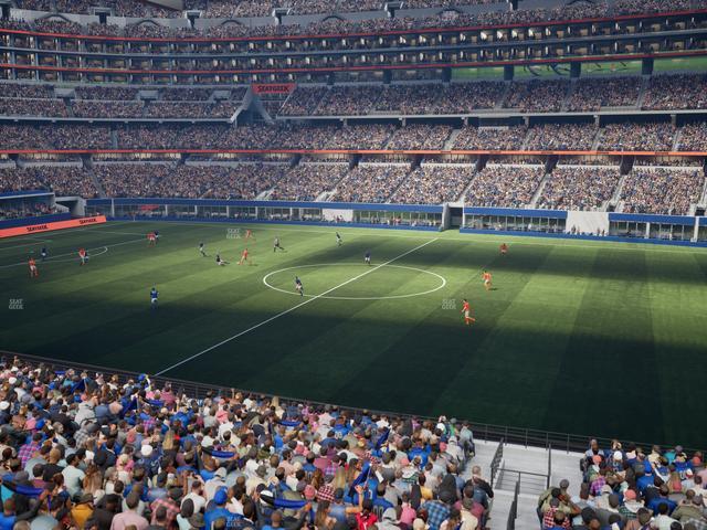 AT&T Stadium - Section C 208 Seat View