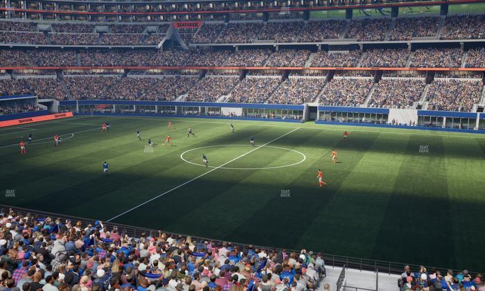 AT&T Stadium - Section C 208 Seat View