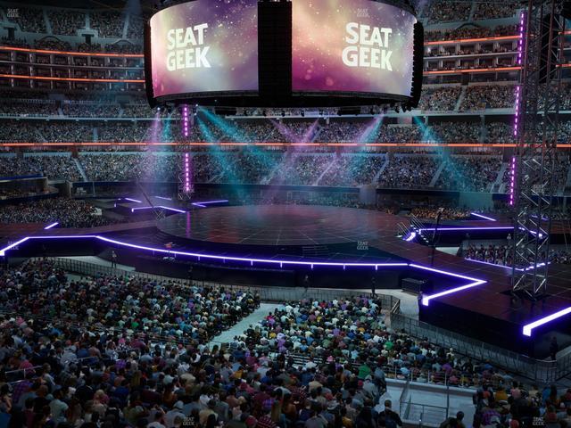 AT&T Stadium - Section C 208 Seat View