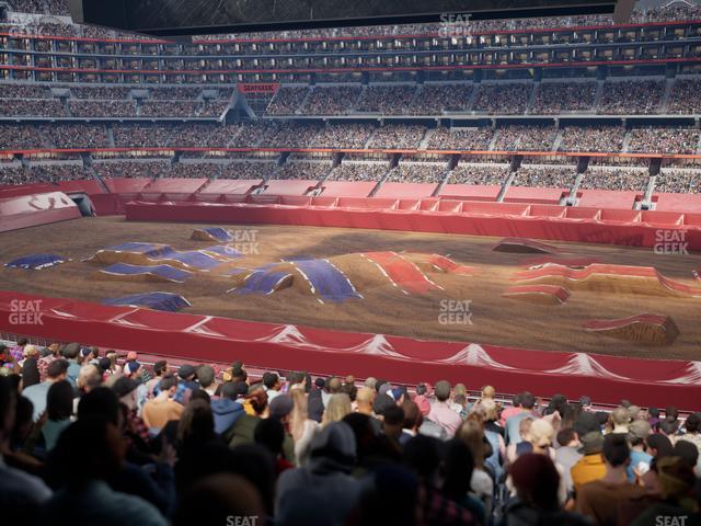 AT&T Stadium - Section C 208 Seat View AT&T Stadium - Section C 208 Seat View