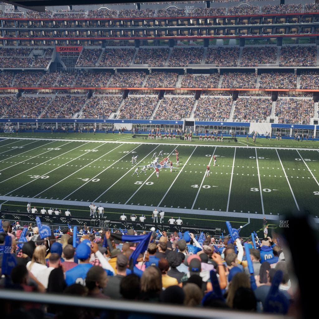 AT&T Stadium - Section C 209 Seat View