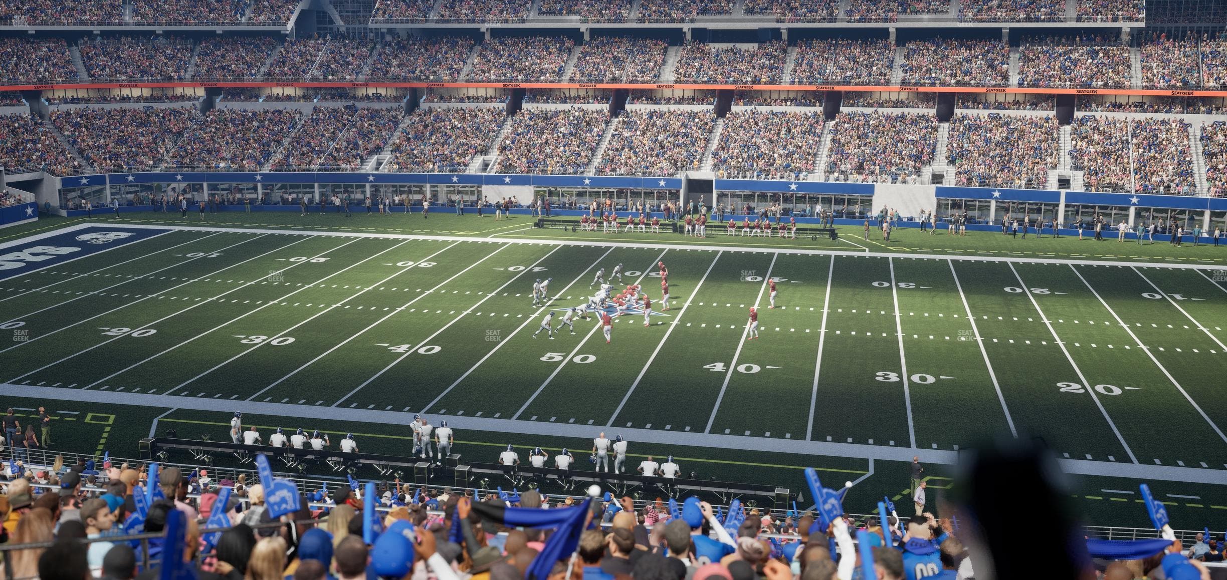 AT&T Stadium - Section C 209 Seat View