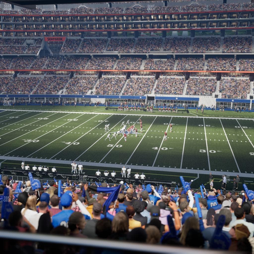 AT&T Stadium - Section C 209 Seat View