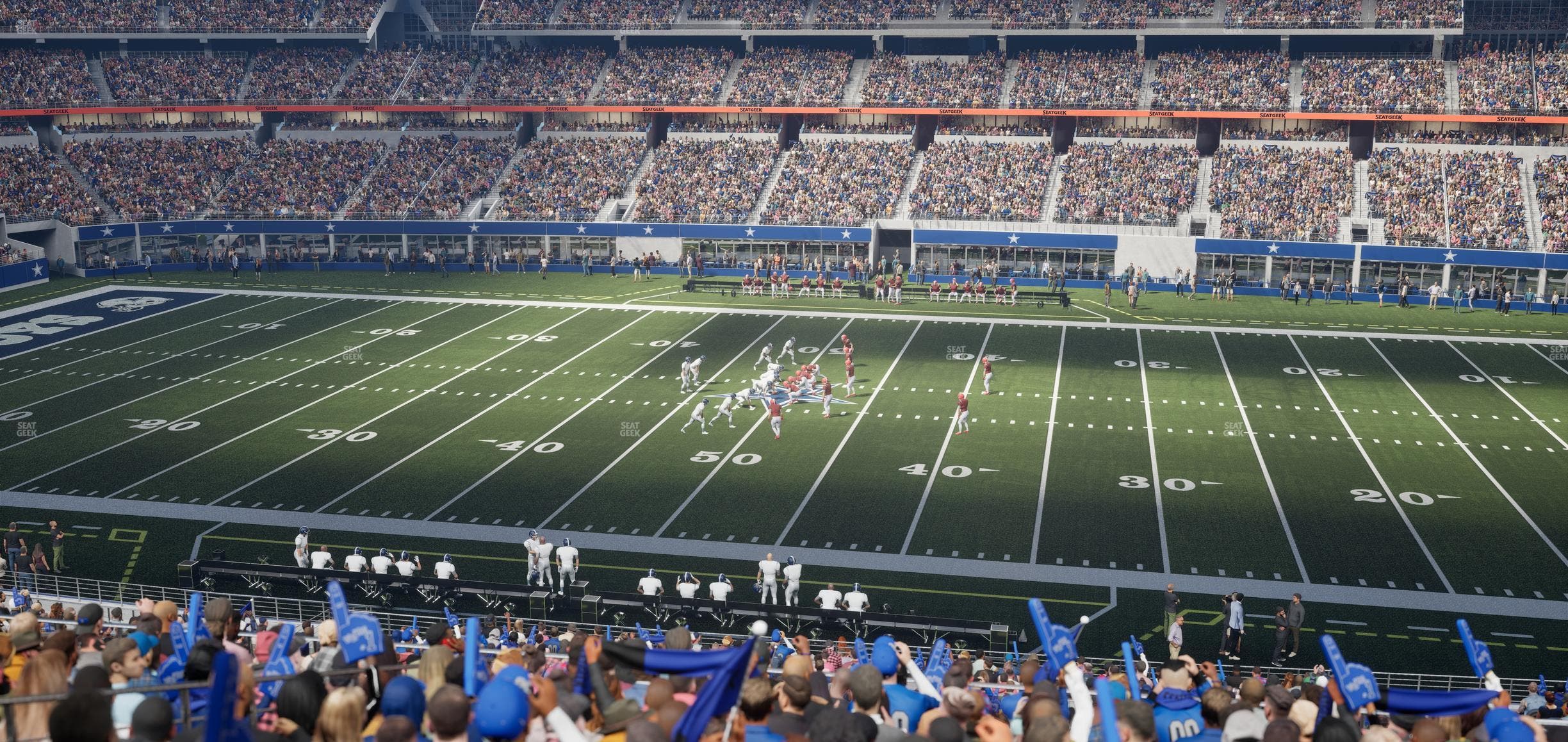 AT&T Stadium - Section C 209 Seat View