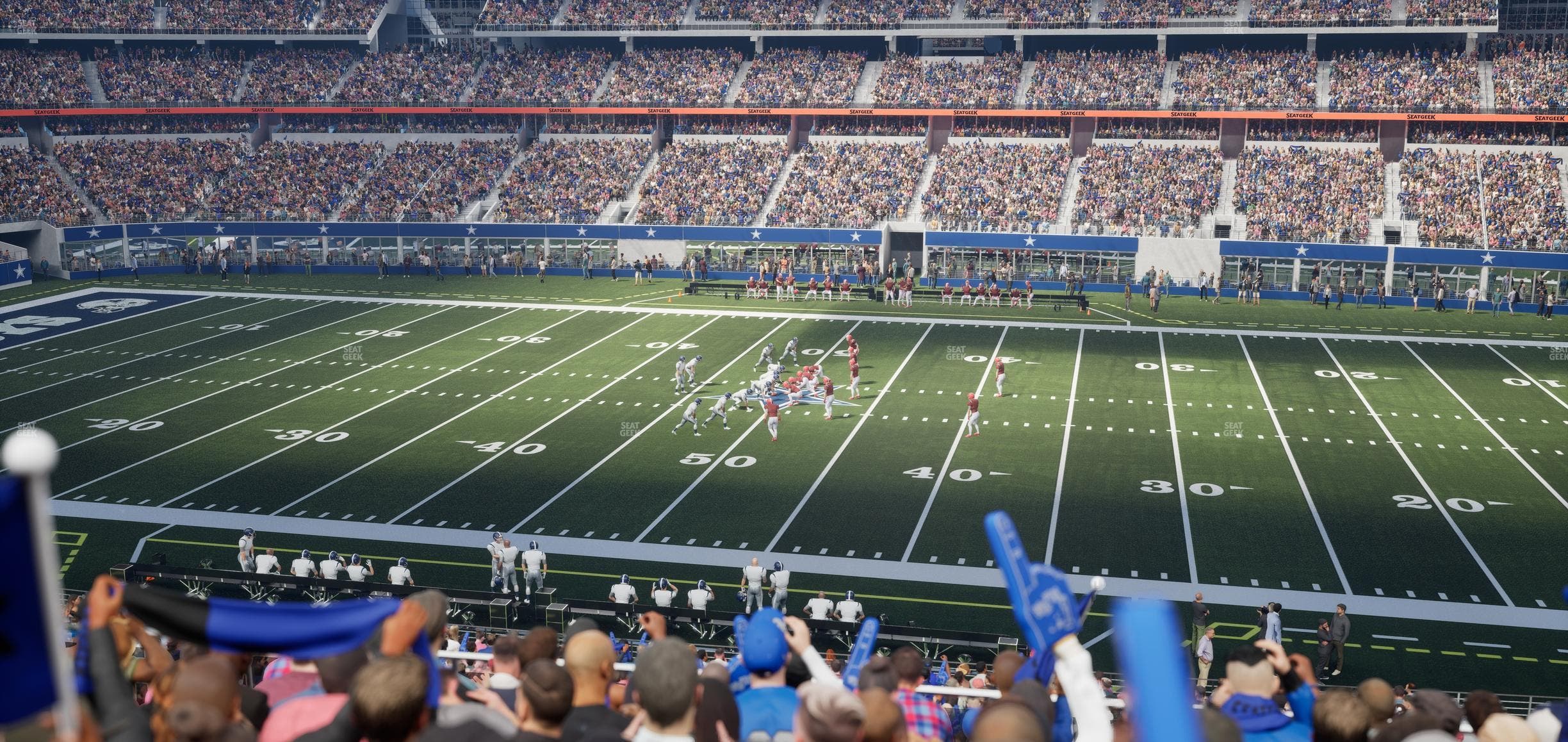 AT&T Stadium - Section C 209 Seat View