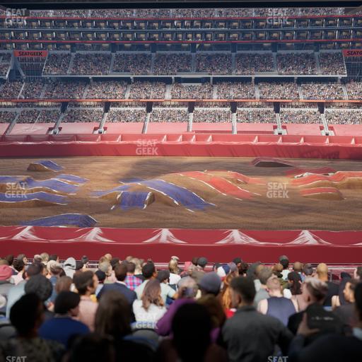 AT&T Stadium - Section C 210 Seat View