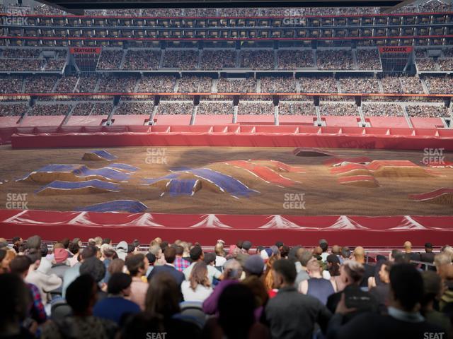 AT&T Stadium - Section C 210 Seat View AT&T Stadium - Section C 210 Seat View