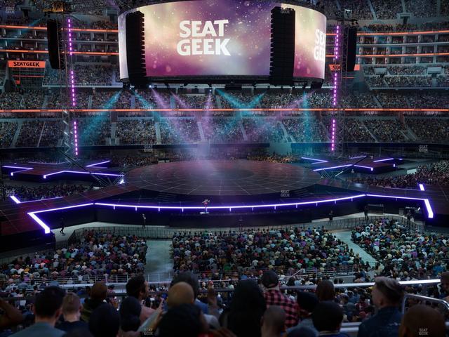 AT&T Stadium - Section C 210 Seat View