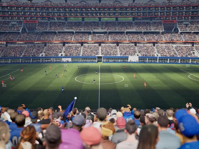 AT&T Stadium - Section C 210 Seat View