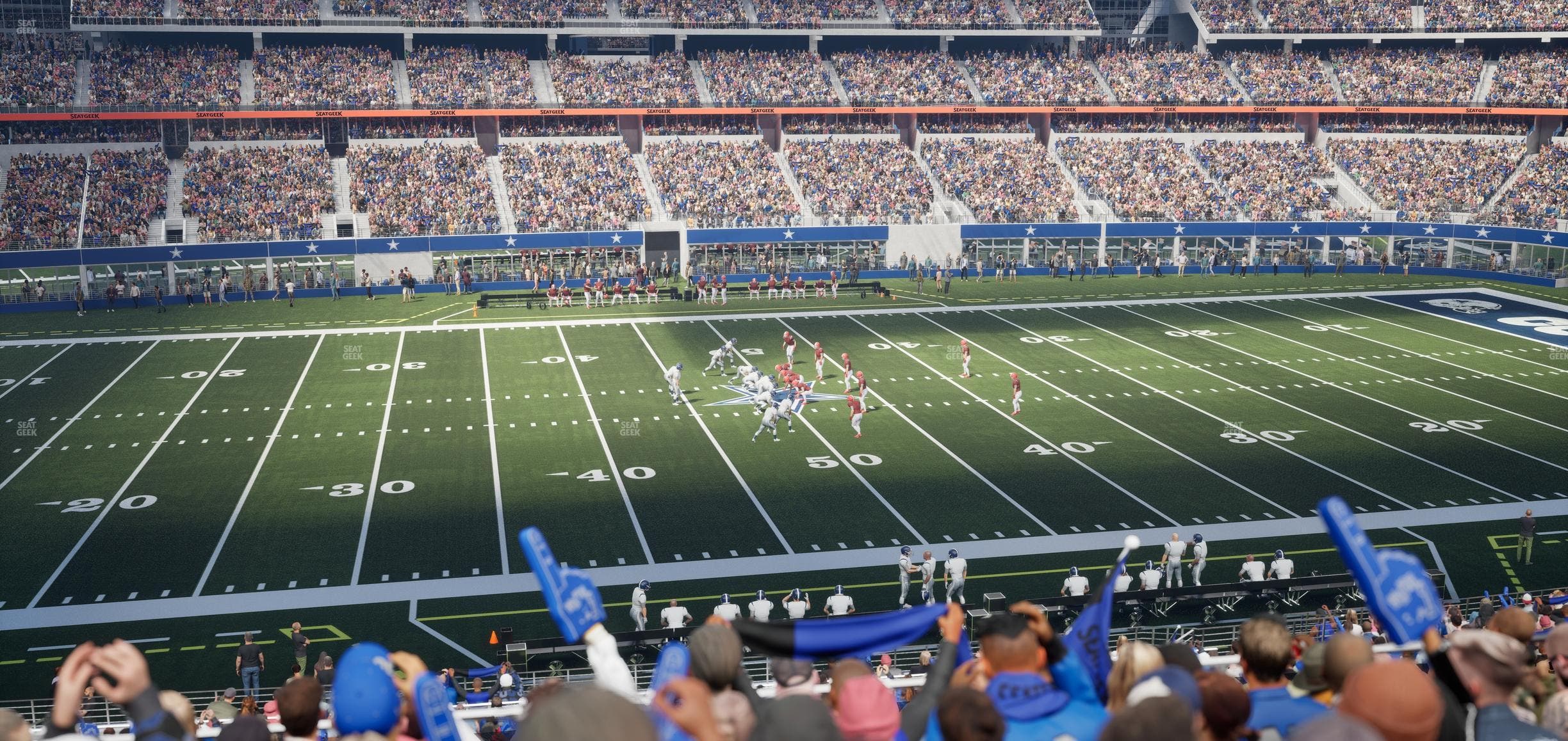 AT&T Stadium - Section C 211 Seat View