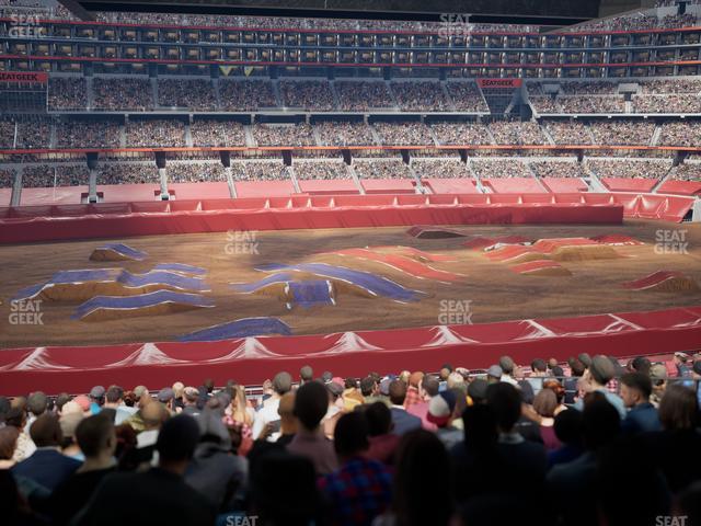 AT&T Stadium - Section C 211 Seat View AT&T Stadium - Section C 211 Seat View