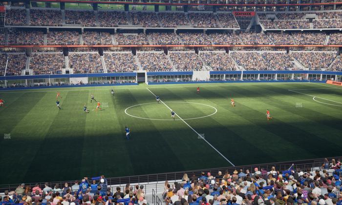 AT&T Stadium - Section C 211 Seat View