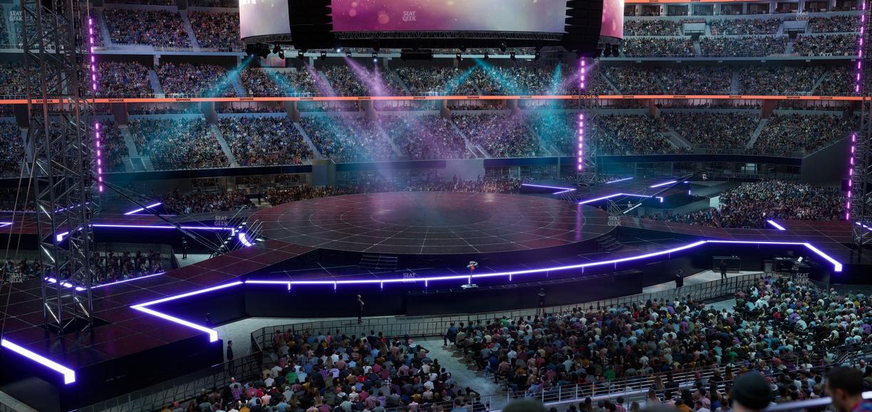 AT&T Stadium - Section C 212 Seat View