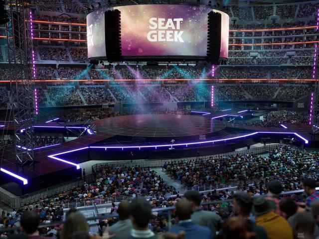 AT&T Stadium - Section C 212 Seat View