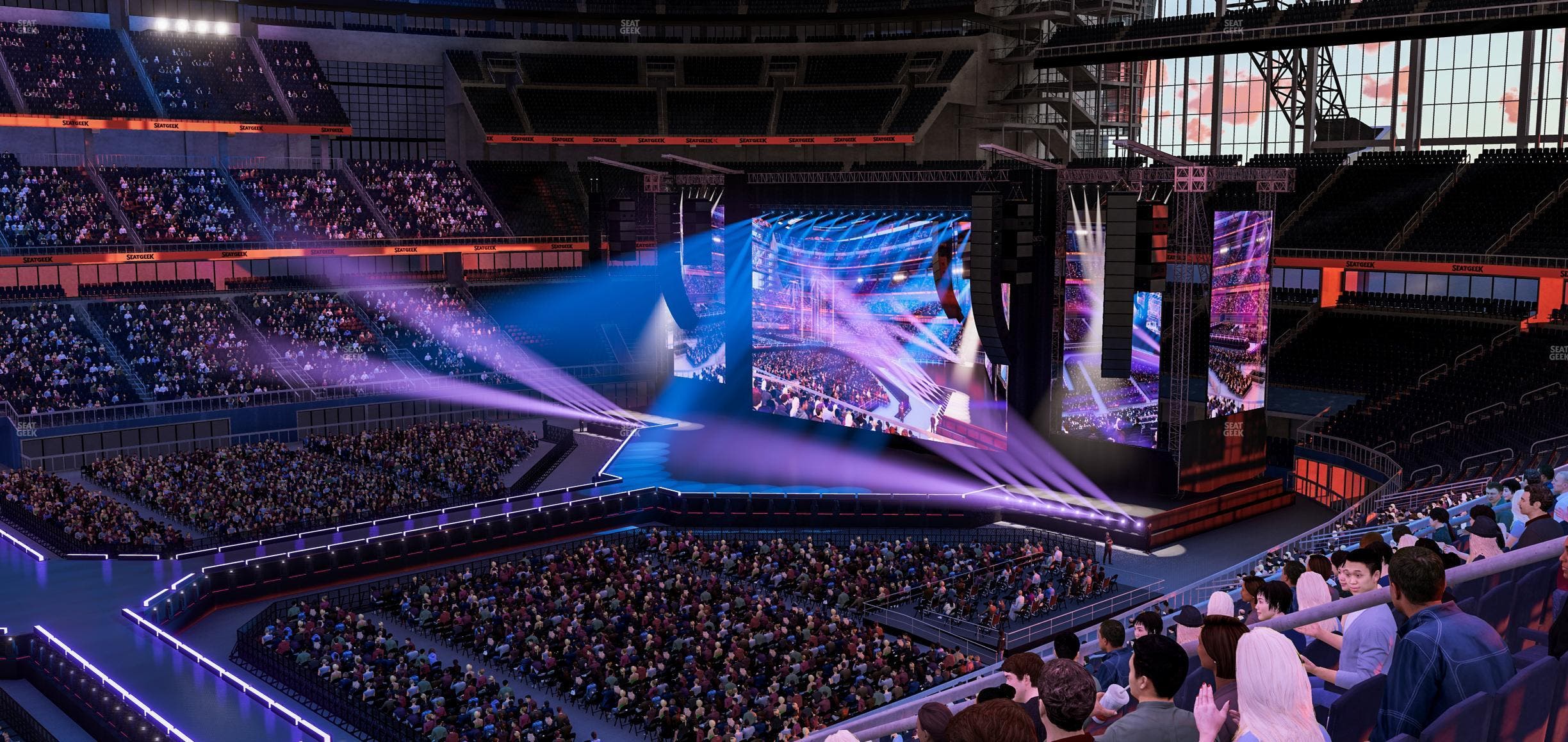 AT&T Stadium - Section C 212 Seat View