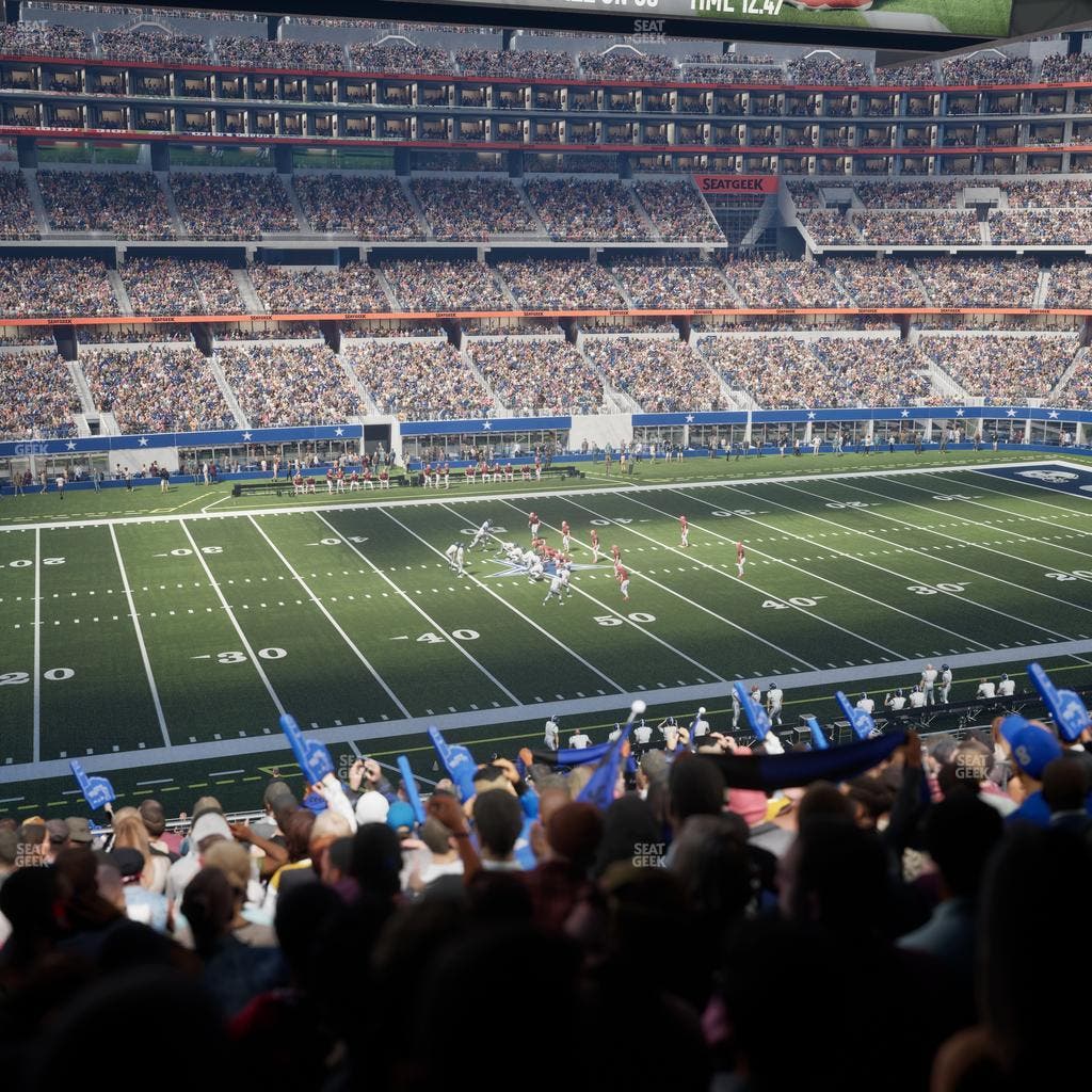 AT&T Stadium - Section C 212 Seat View